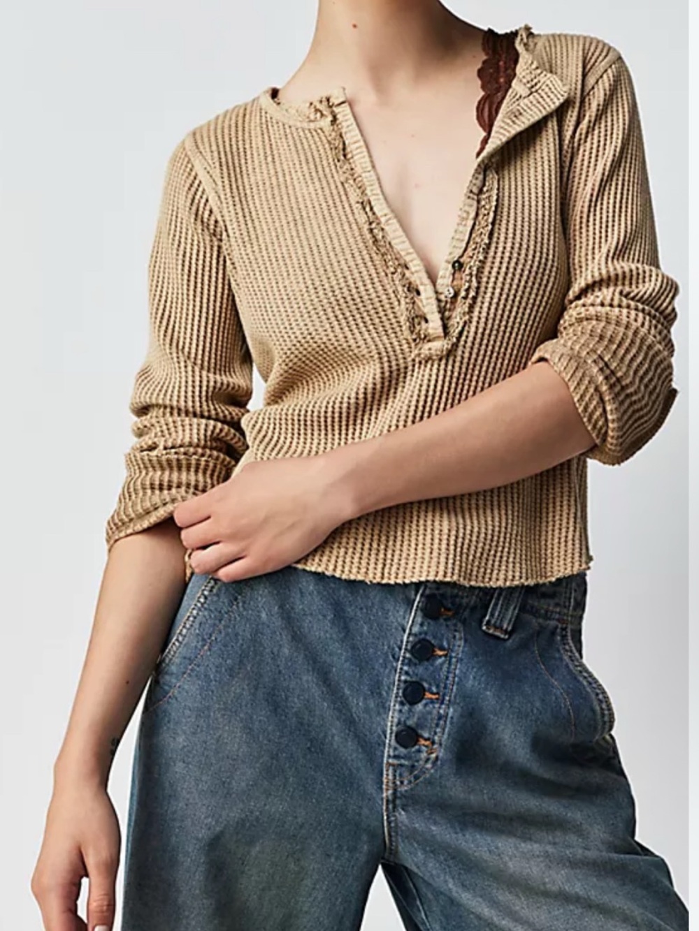 Free People Colt Thermal Size Large NWT RT $68